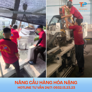 Nâng cẩu hàng hóa